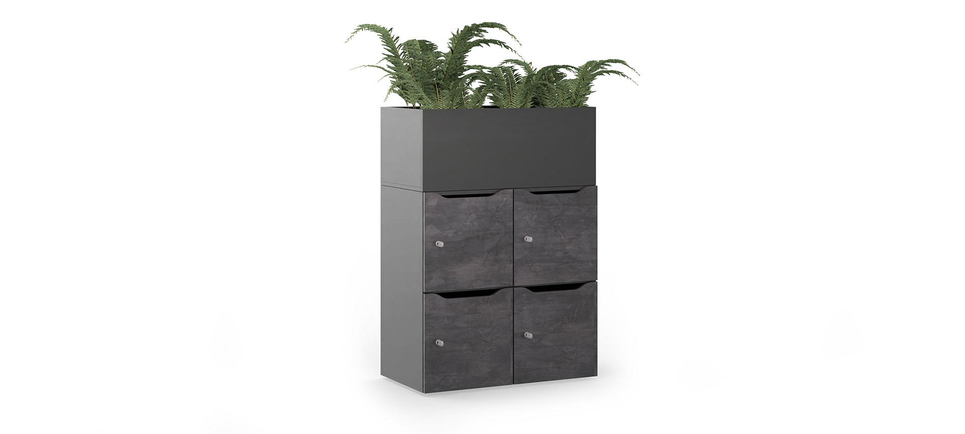 Aménagement de bureau en open-space avec mobilier modulaire et dynamique en Suisse